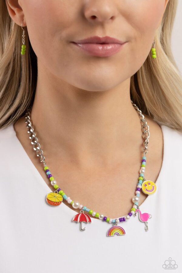 Paparazzi Necklace ~ Summer Sentiment - Multi