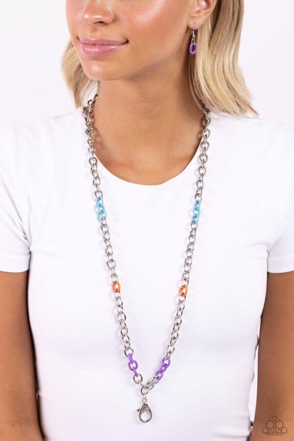 Paparazzi Necklace ~ Colored Cabana - Multi