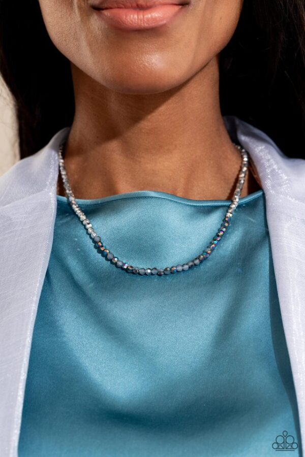 Paparazzi Necklace ~ Backstage Beauty - Silver