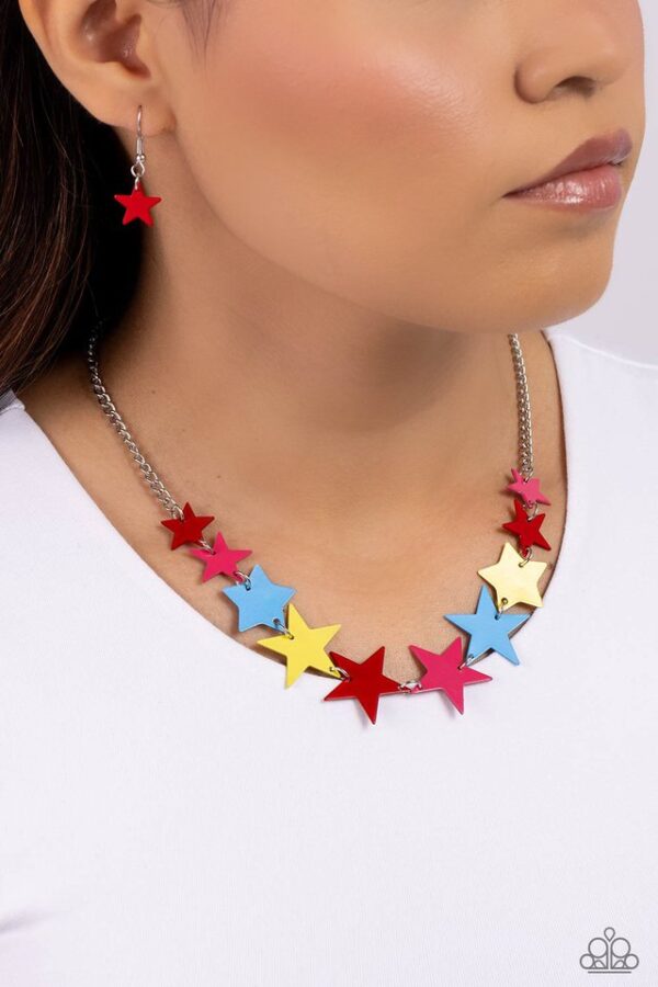 Paparazzi Necklace ~ Starstruck Season - Red