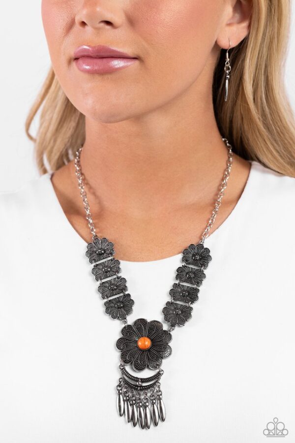 Paparazzi Necklace ~ A La ROGUE - Orange