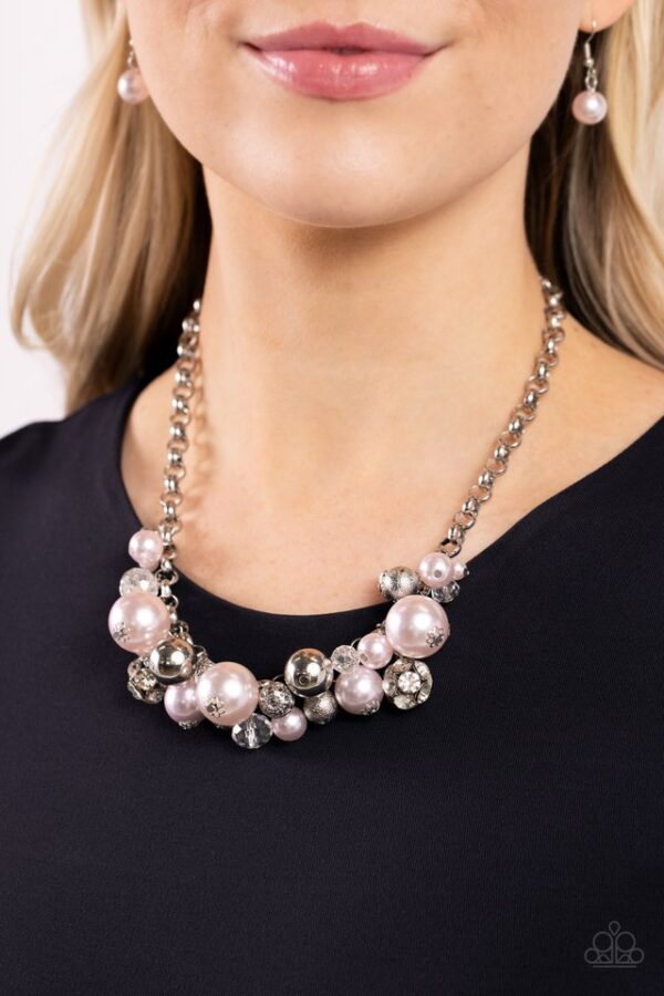 Paparazzi Necklace ~ Corporate Catwalk - Pink