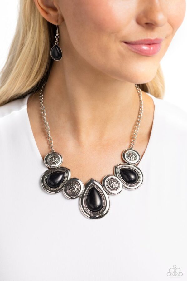 Paparazzi Necklace ~ Rustic Remix - Black