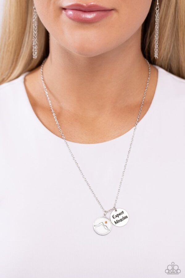 Paparazzi Necklace ~ Expect Miracles - White