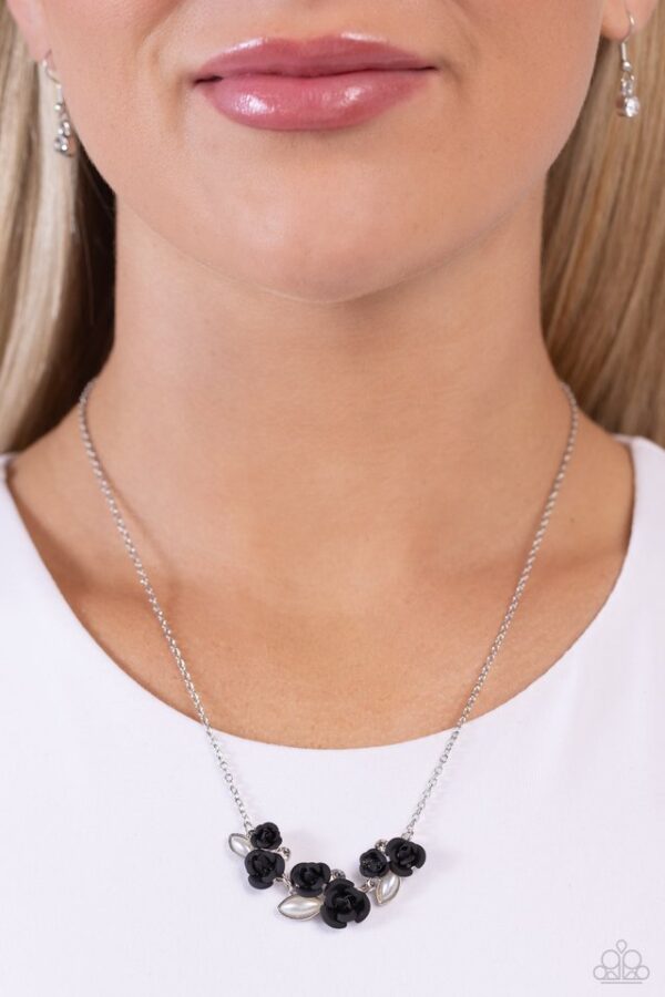 Paparazzi Necklace ~ Al-ROSE Ready - Black