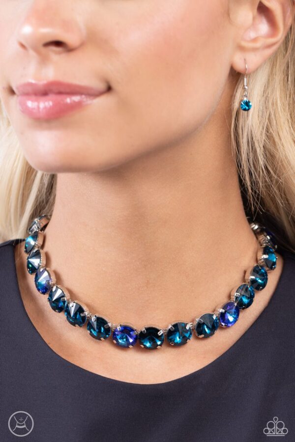 Paparazzi Necklace ~ Alluring A-Lister - Blue