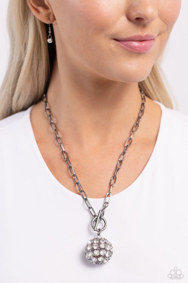 Paparazzi Necklace ~ Packed and Polished - Black