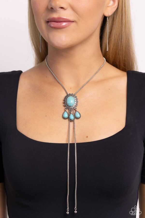 Paparazzi Necklace ~ Seize the Serenity - Blue