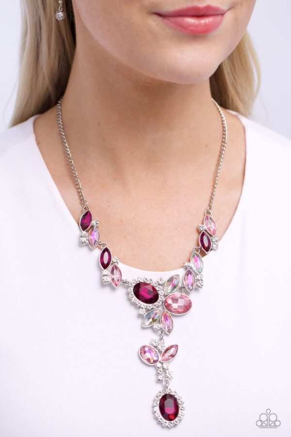 Paparazzi Necklace ~ Generous Gallery - Pink