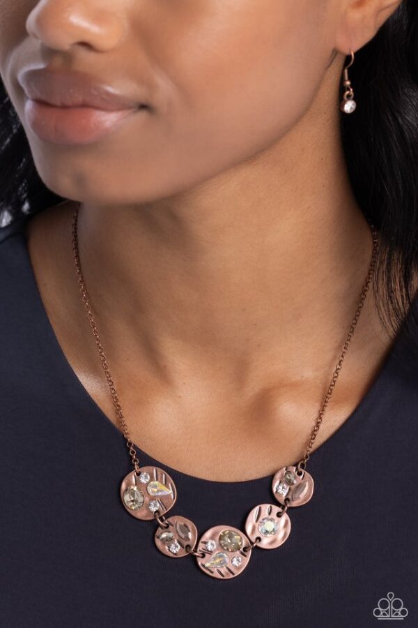 Paparazzi Necklace ~ Handcrafted Honor - Copper