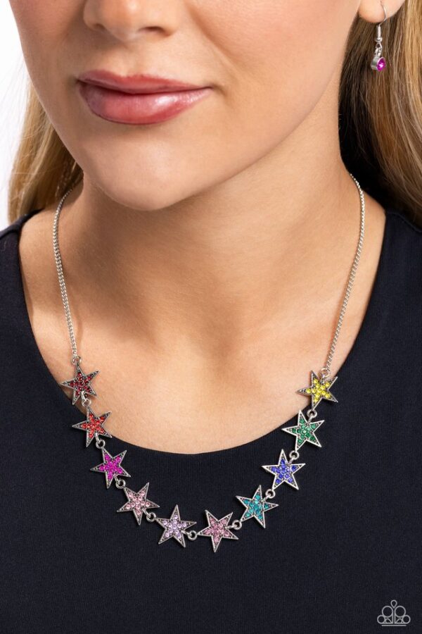 Paparazzi Necklace ~ Star Quality Sensation - Multi