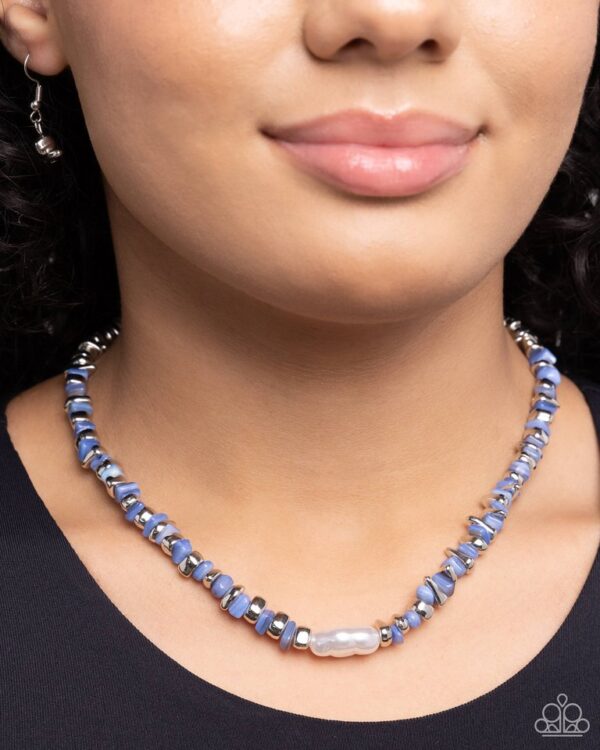 Paparazzi Necklace ~ Seasonal Socialite - Blue