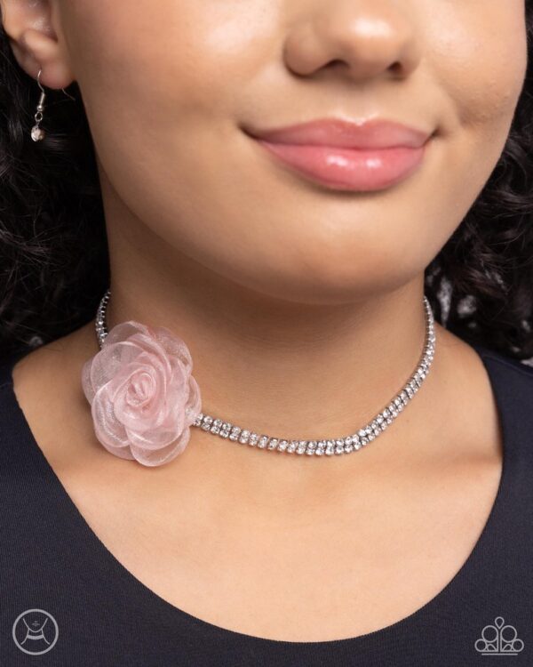 Paparazzi Necklace ~ Rosy Range - Pink