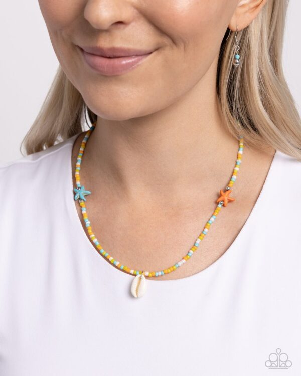 Paparazzi Necklace ~ Beachside Beauty - Multi