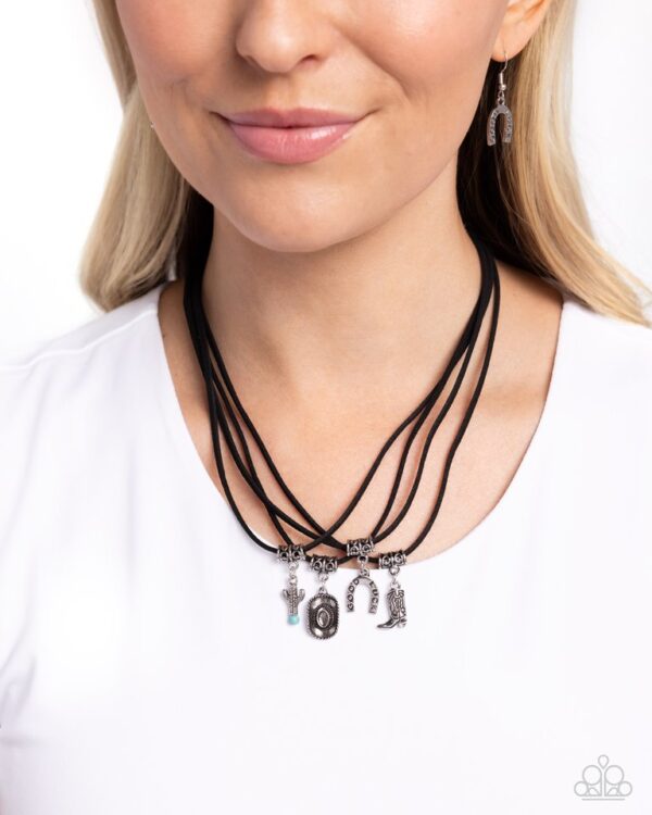 Paparazzi Necklace ~ Southern Beauty - Black