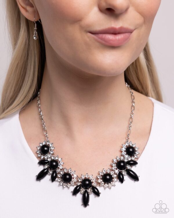 Paparazzi Necklace ~ Flair for the Feminine - Black